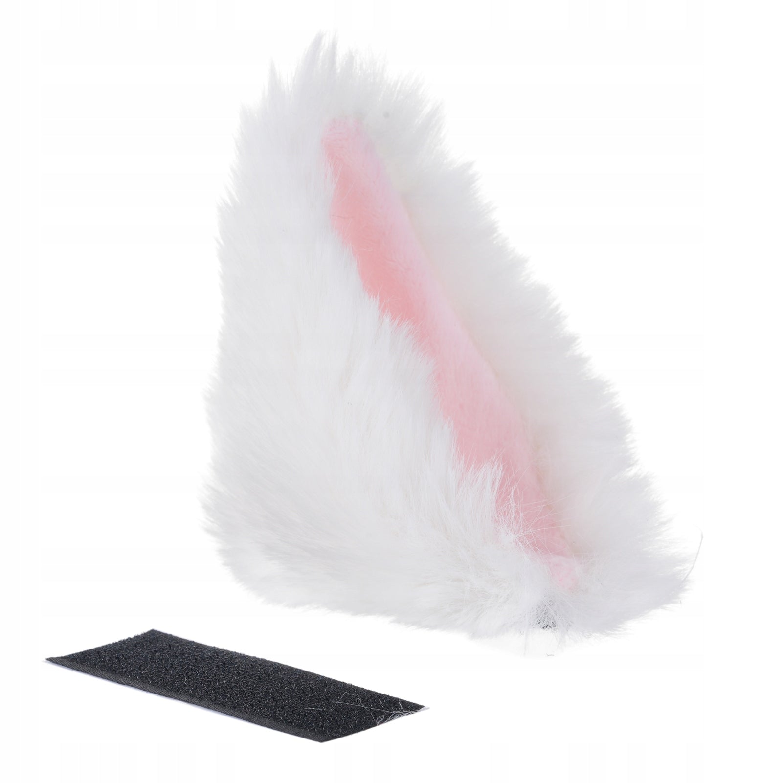 CAT EARS FOR HELMET FUR WHITE 2 PCS Manufacturer no brand