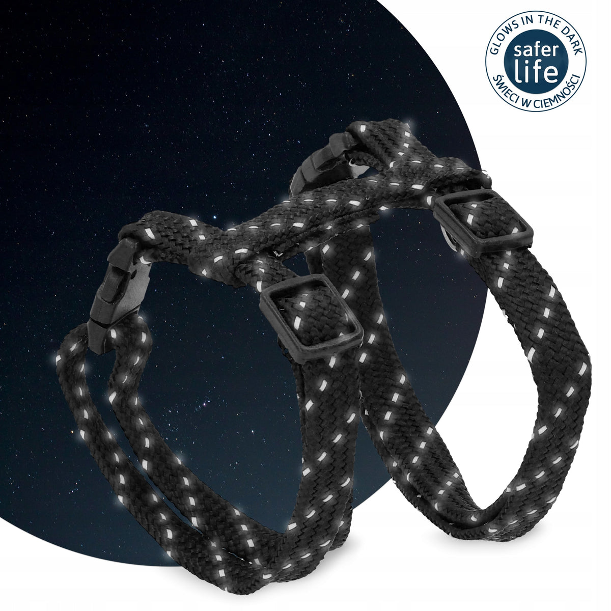 CAT HARNESS 27-45 cm PRESSURE-FREE LEASH Adjustable Walking GUARD ODBLAS B9 Brand no brand