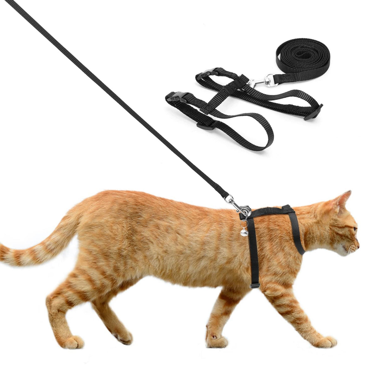 CAT HARNESS H ADJUSTABLE SOFT AND BREATHABLE FOR WALKING