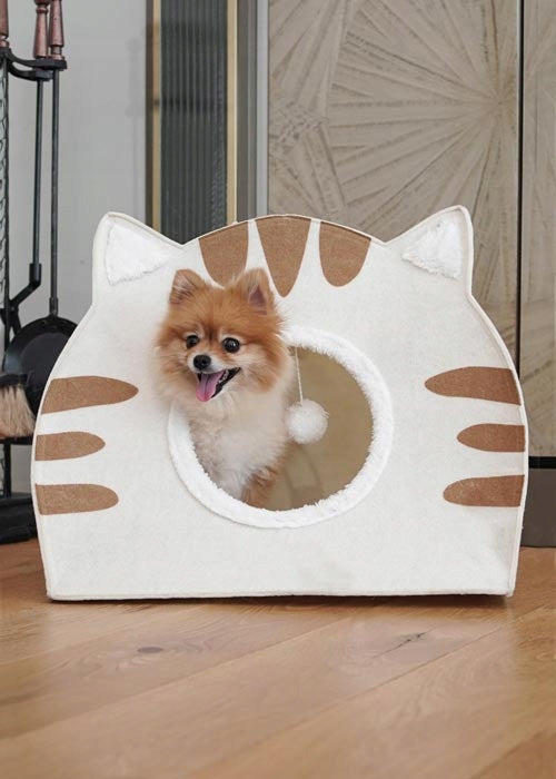 CAT HOUSE Booth Plush Bed For Winter XL 44*50*34CM EAN (GTIN) 5905794706075