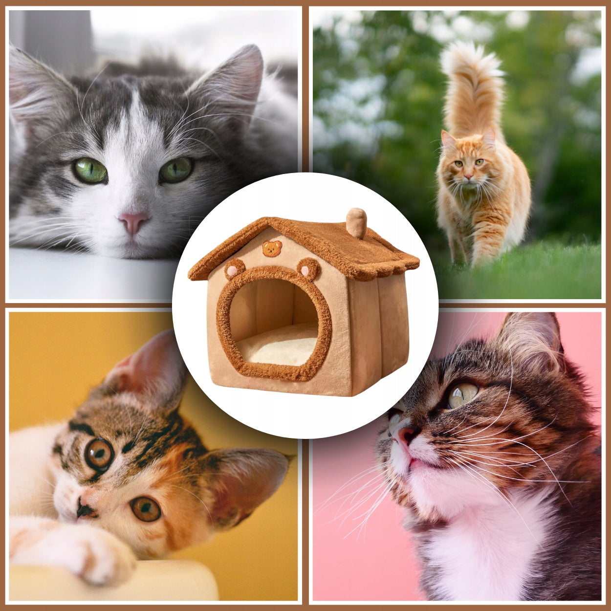 CAT HOUSE DOG BED KENNEL BED BEDDING PLAYPEN PILLOW COUCH Brand Care Life