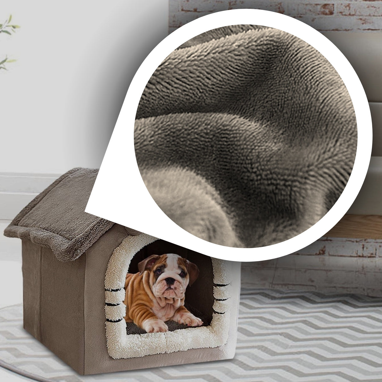 CAT HOUSE DOG BED KENNEL PLUSH BED PLAYPEN PILLOW COUCH Kind cat house