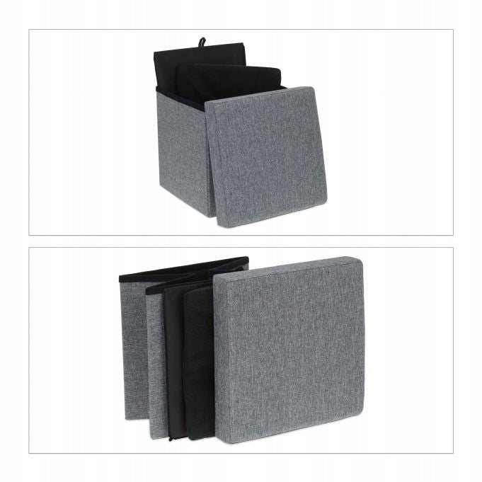 CAT HOUSE POUF 2IN1 FOLDING DOG KENNEL BED Length 37 cm
