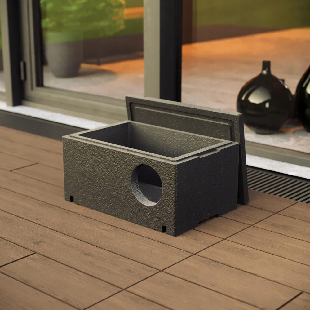 CAT HOUSE STYROFOAM BLACK BOX FOR WINTER 60X40 Manufacturer code 11113