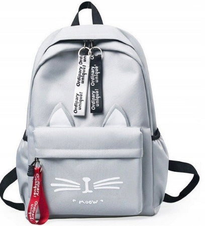 CAT KITTEN SCHOOL BACKPACK YOUTH CITY