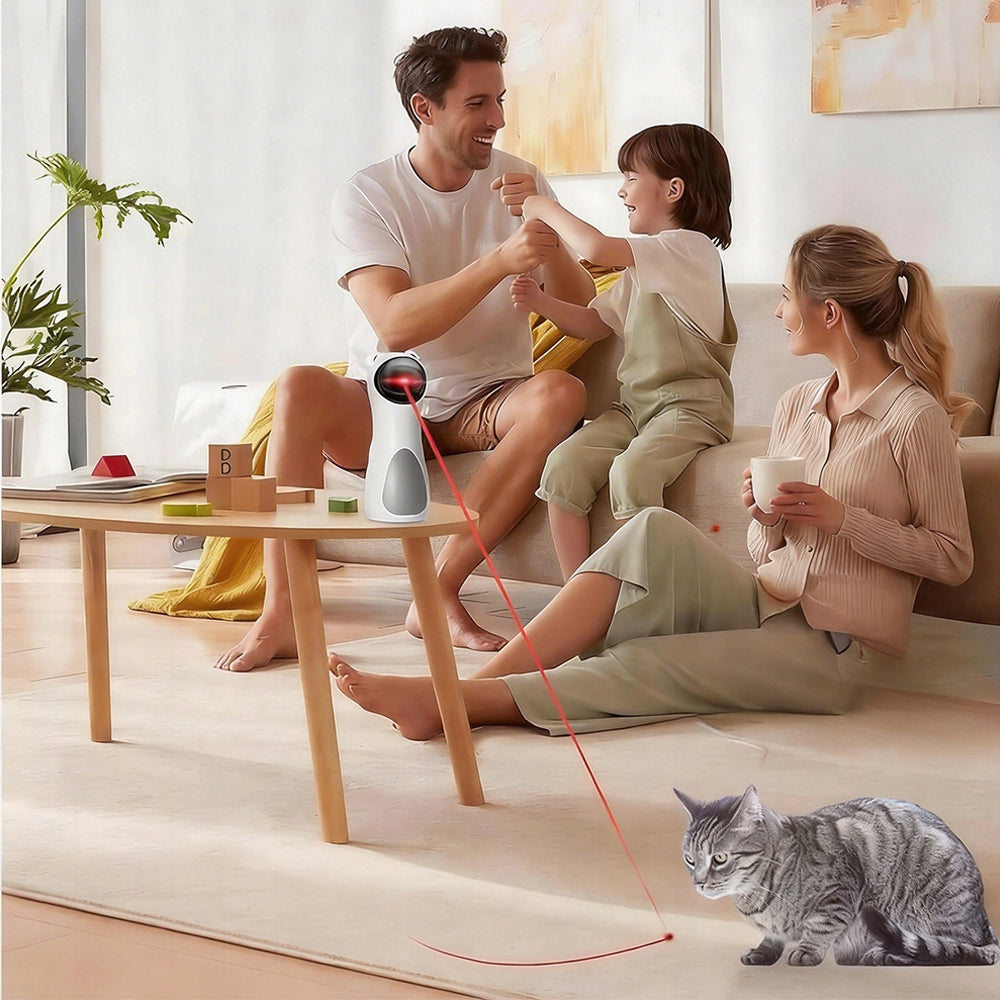 CAT LASER TOY 3 SPEEDS 5 MODES OF MOVEMENT INTERACTIVE Packaging status original