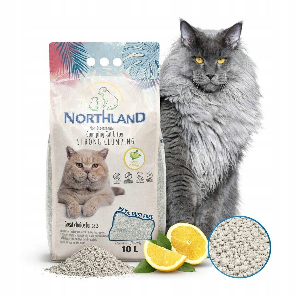CAT LITTER BENTONITE CITRUS 10L NorthLand