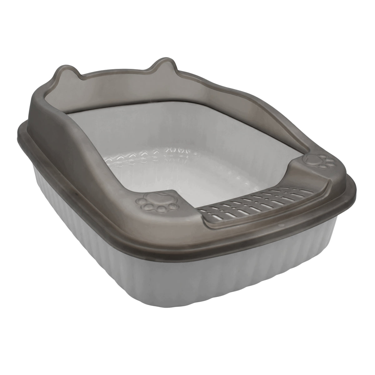 CAT LITTER BOX GREY L Packaging status original