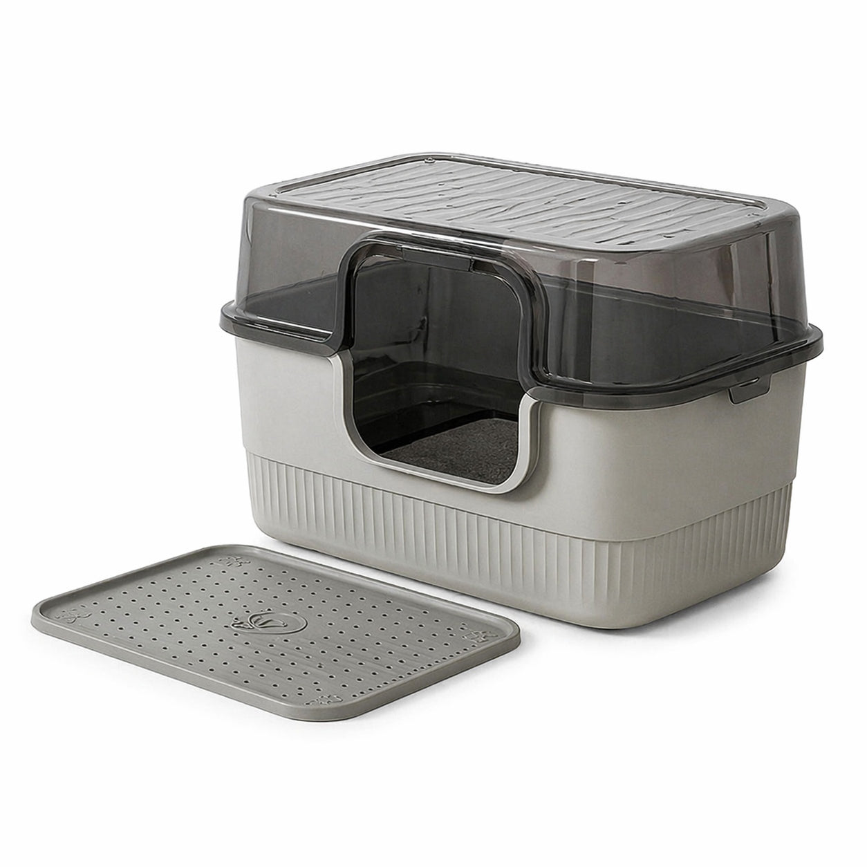CAT LITTER BOX LARGE CLOSED COVERED MAT Trade name eCarla