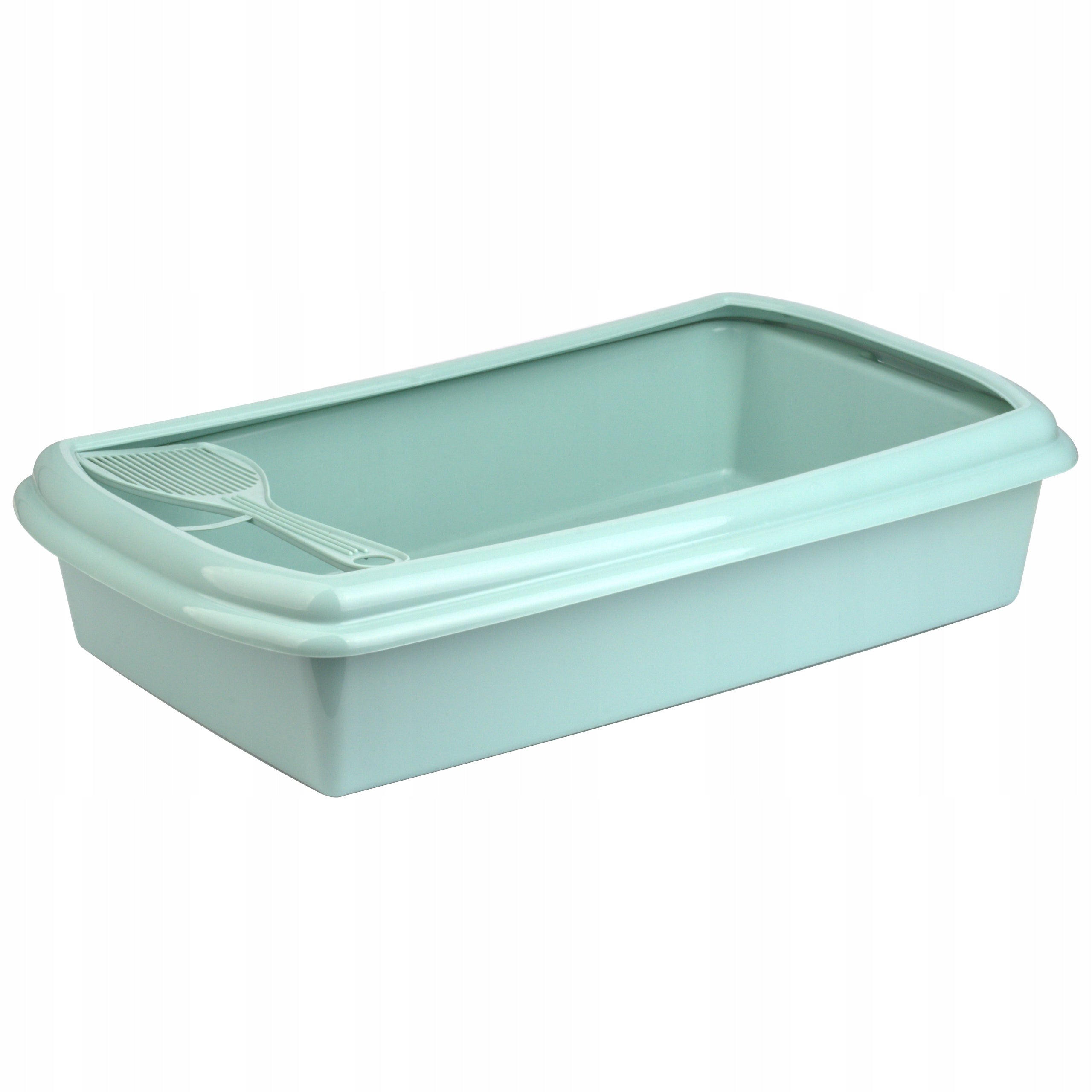 CAT LITTER BOX SET WITH SPATULA FOR LITTER BOX 47x32 Packaging status original
