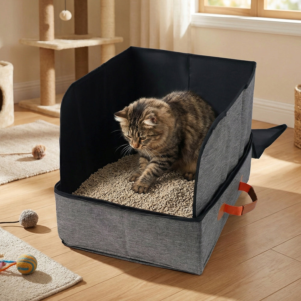 CAT LITTER BOX TRAVEL FOLDING 45X34 WATERPROOF CAR Manufacturer code FDNGTFRGFTJNG