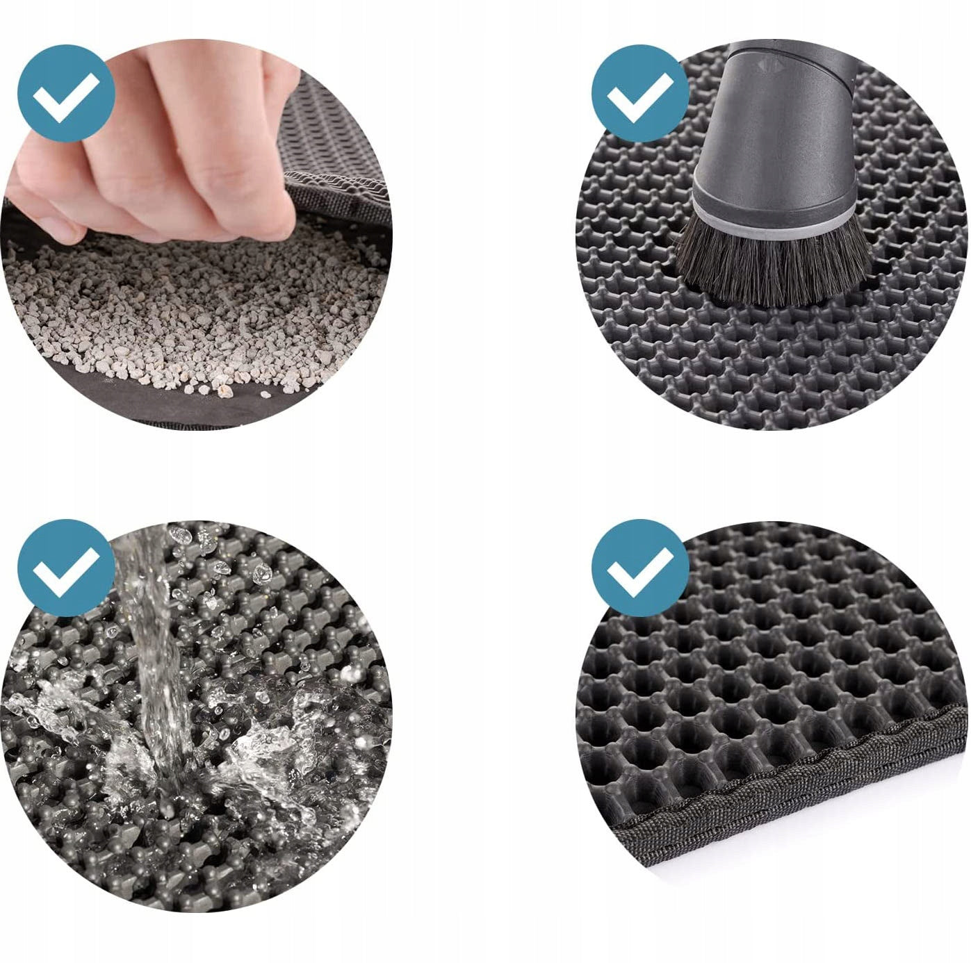 CAT LITTER BOX WIPER MAT FOAM 50x40 Length 0 cm