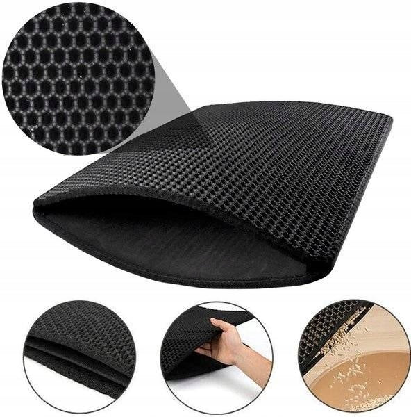 CAT LITTER BOX WIPER MAT FOR DOUBLE LAYER LITTER 45X30