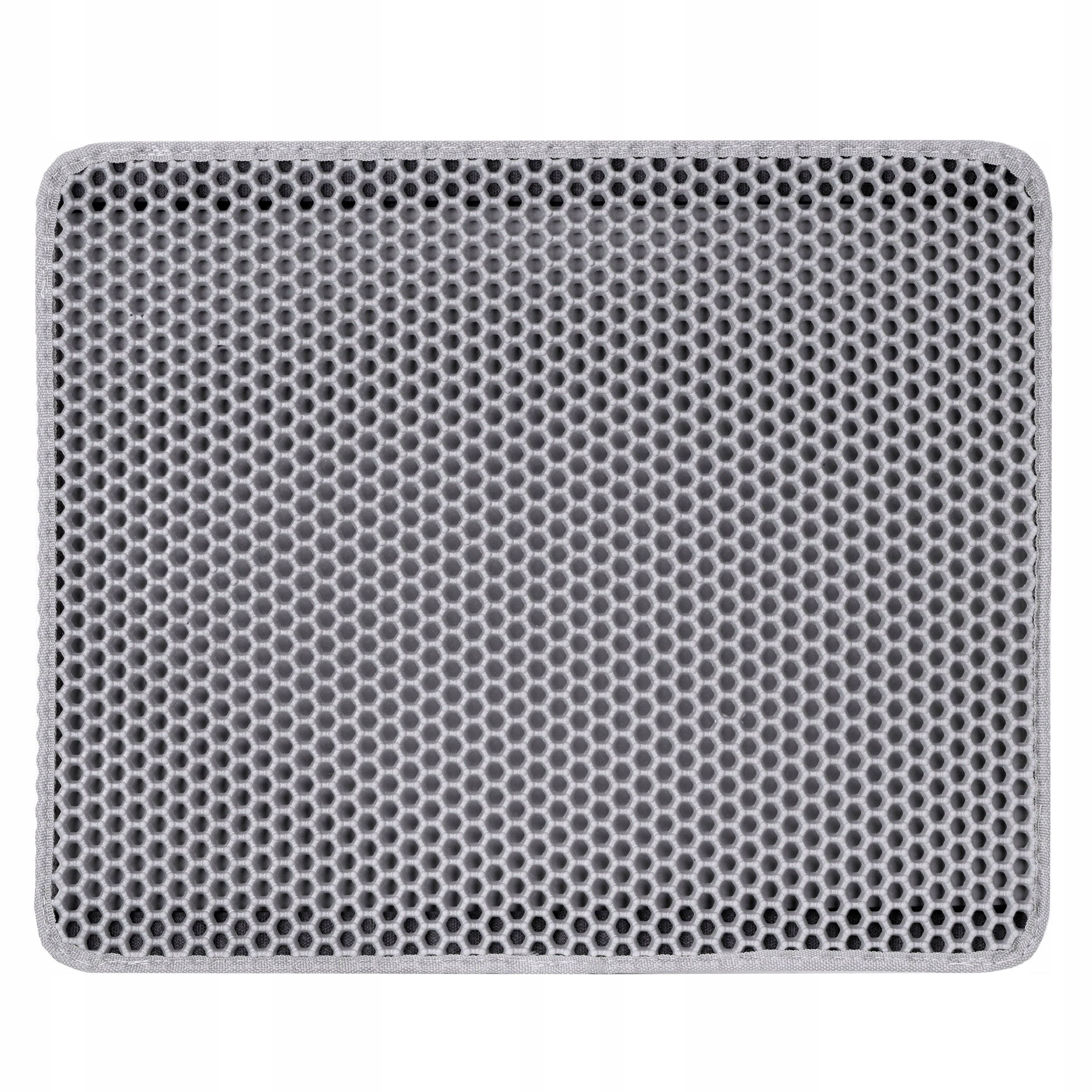 CAT LITTER BOX WIPER MAT RUG FOUNDATION 40x50 GREY Kind litter box mat