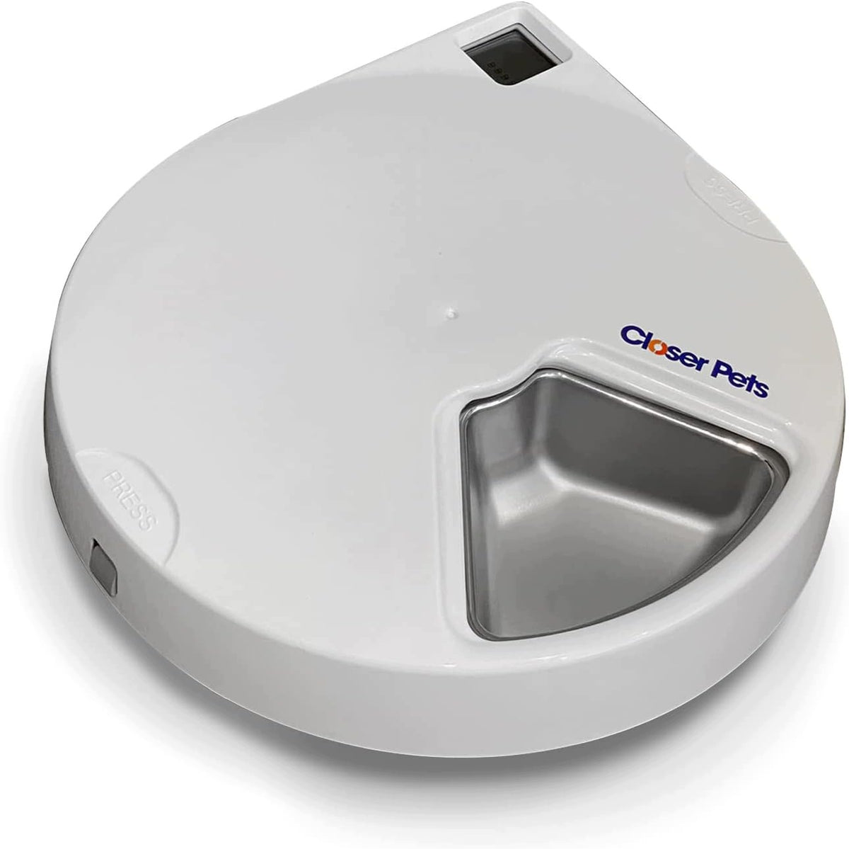 CAT MATE AUTOMATIC FEEDER WITH TIMER, 5 BOWLS, ICE, STAINLESS STEEL Packaging status original