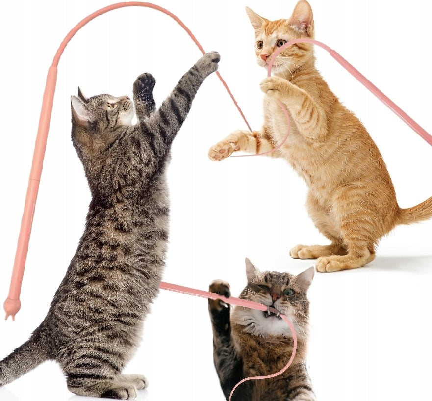CAT ROD SILICONE MOUSE TAIL STRONG