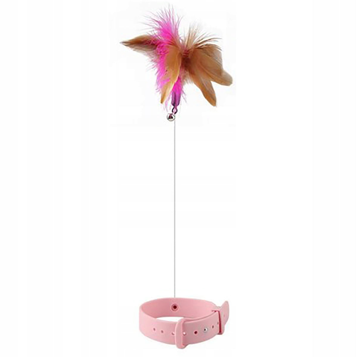 CAT ROD TOY BIRD FEATHER COLLAR Brand no brand