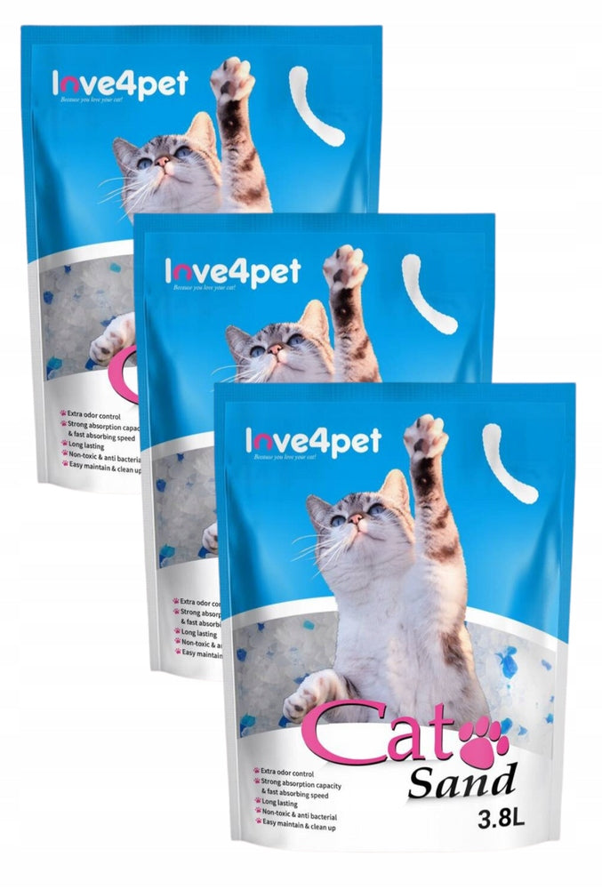 CAT SAND 3x3,8l Silicone Litter for Cat