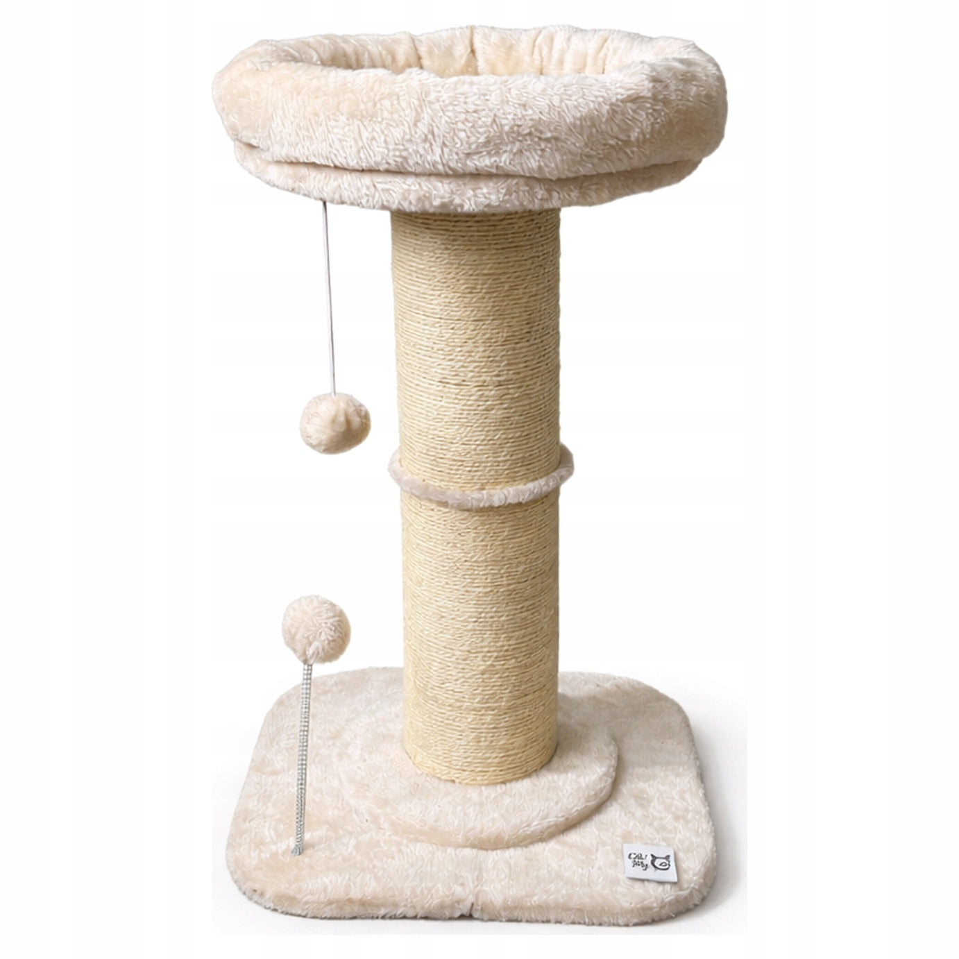 CAT SCRATCHER 60cm large DIAMETER SISAL Natural Paradise BED OhMyCat Height (cm) up to 60 cm