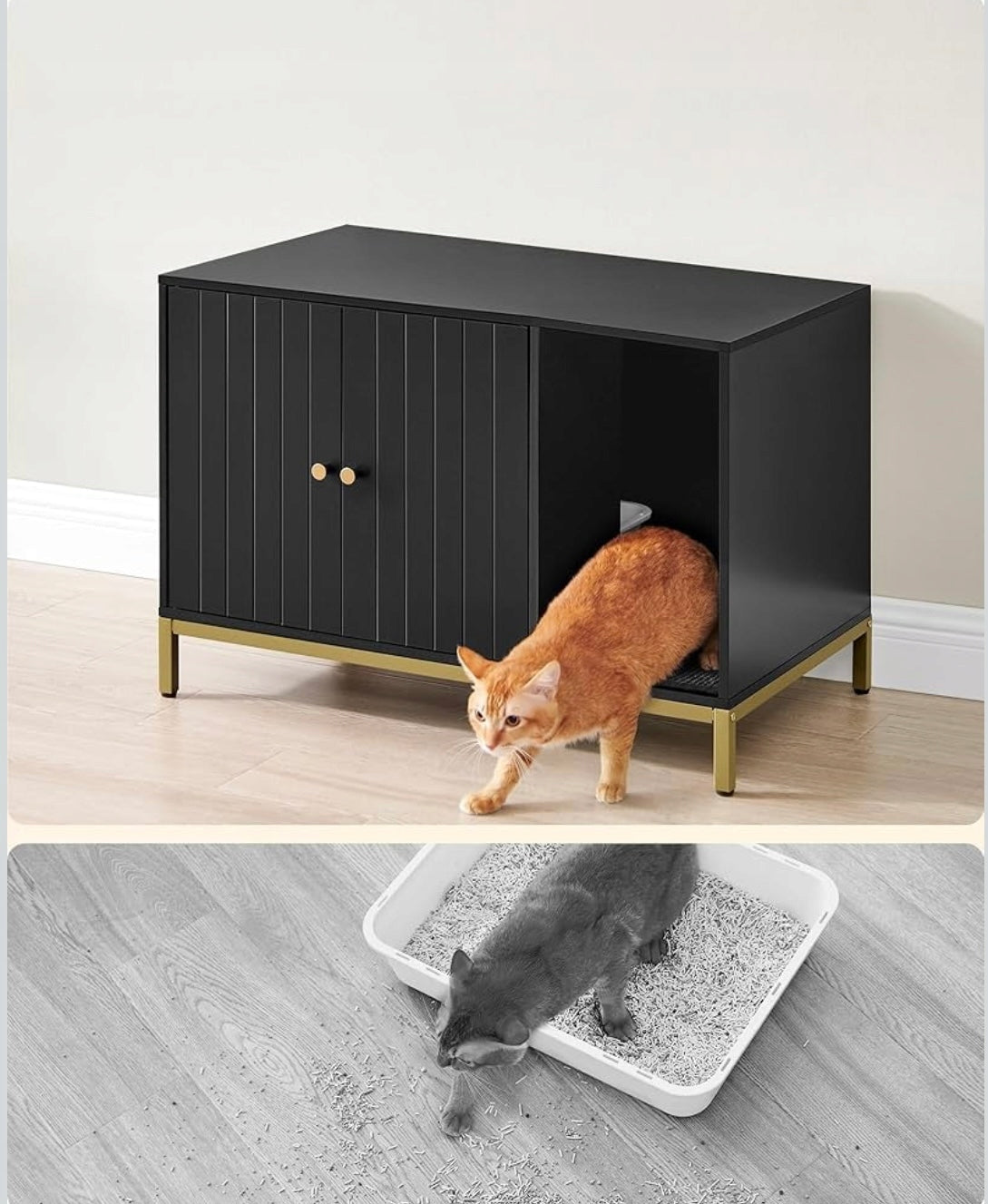 CAT SCRATCHER CABINET COTTAGE BED CAVE LITTER BOX CHEST OF DRAWERS BOOKCASE MAT! Kind cat house