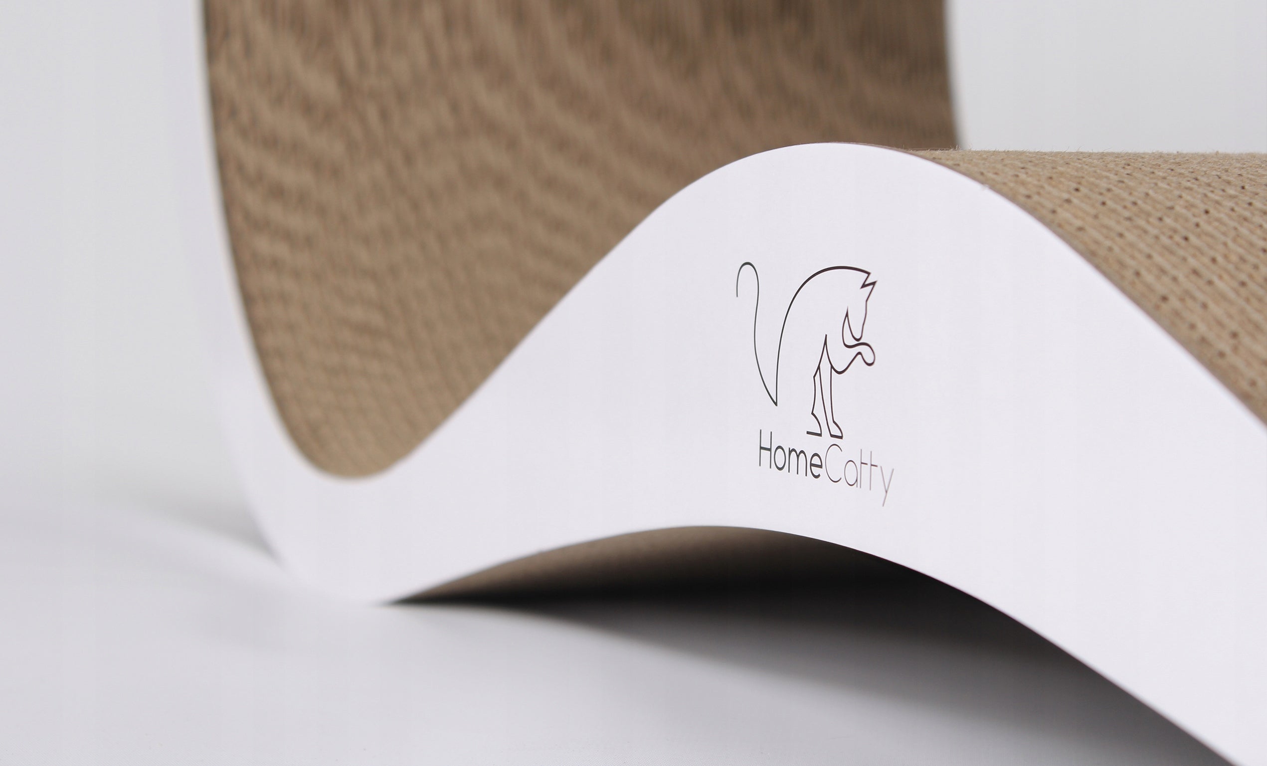 CAT SCRATCHER CARDBOARD LARGE 75x26x25 cm CARDBOARD BED HomeCatty Packaging status original
