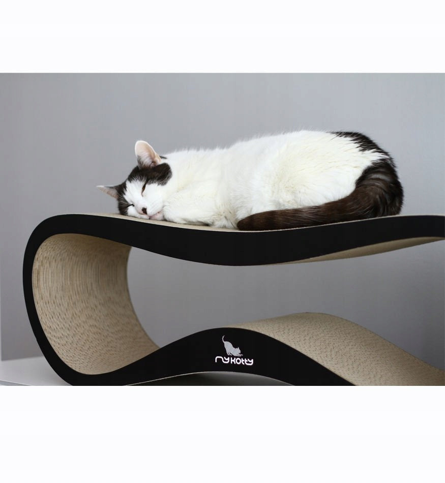 CAT SCRATCHER CARDBOARD LARGE BED 75x26x25 cm MYKOTTY Height (cm) up to 60 cm