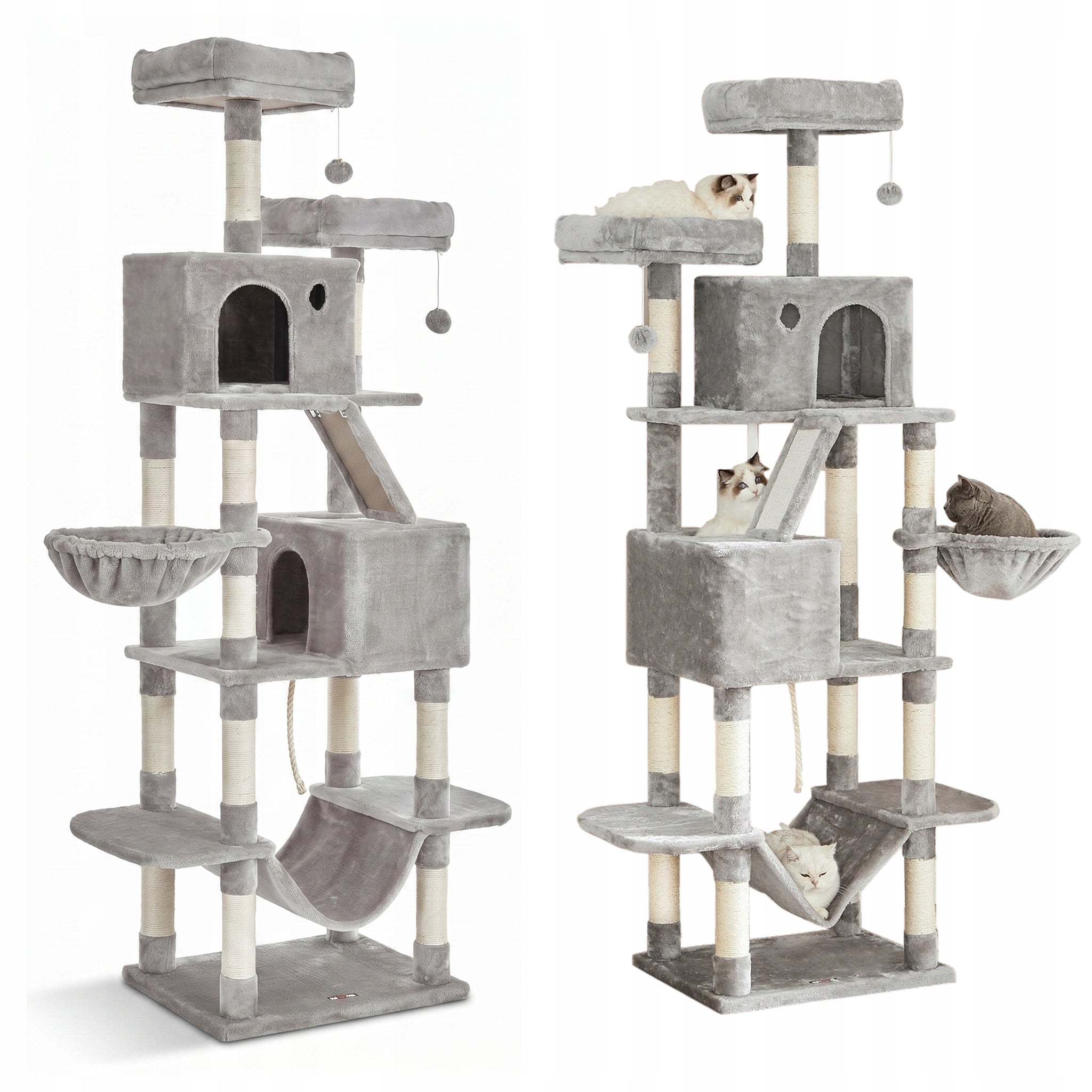 CAT SCRATCHER LARGE XXL HIGH 7 LEVELS BED POST COTTAGE 206 CM