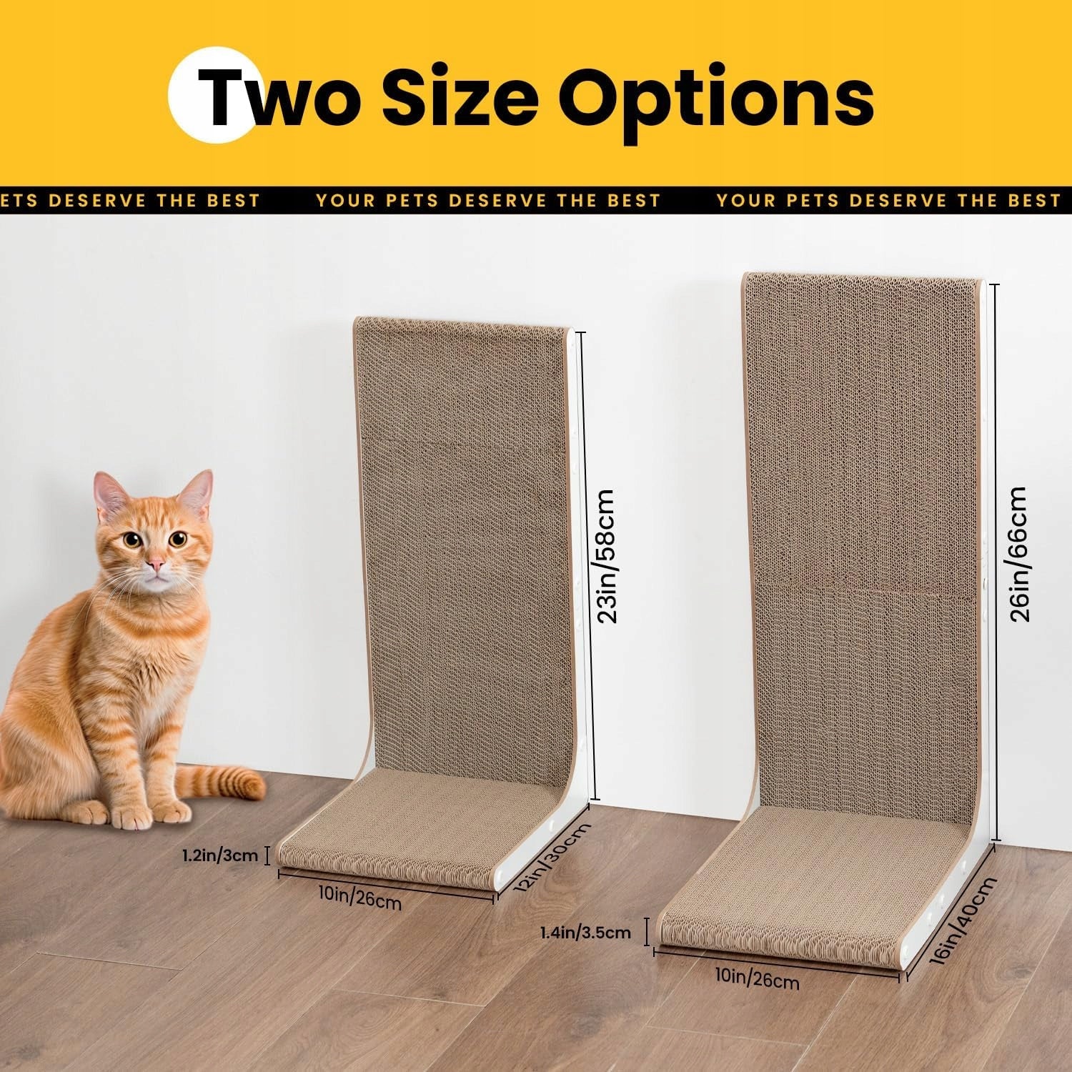 CAT SCRATCHER LETTER L 58x26CM VERSATILE NON-TOXIC PRACTICAL Packaging status original