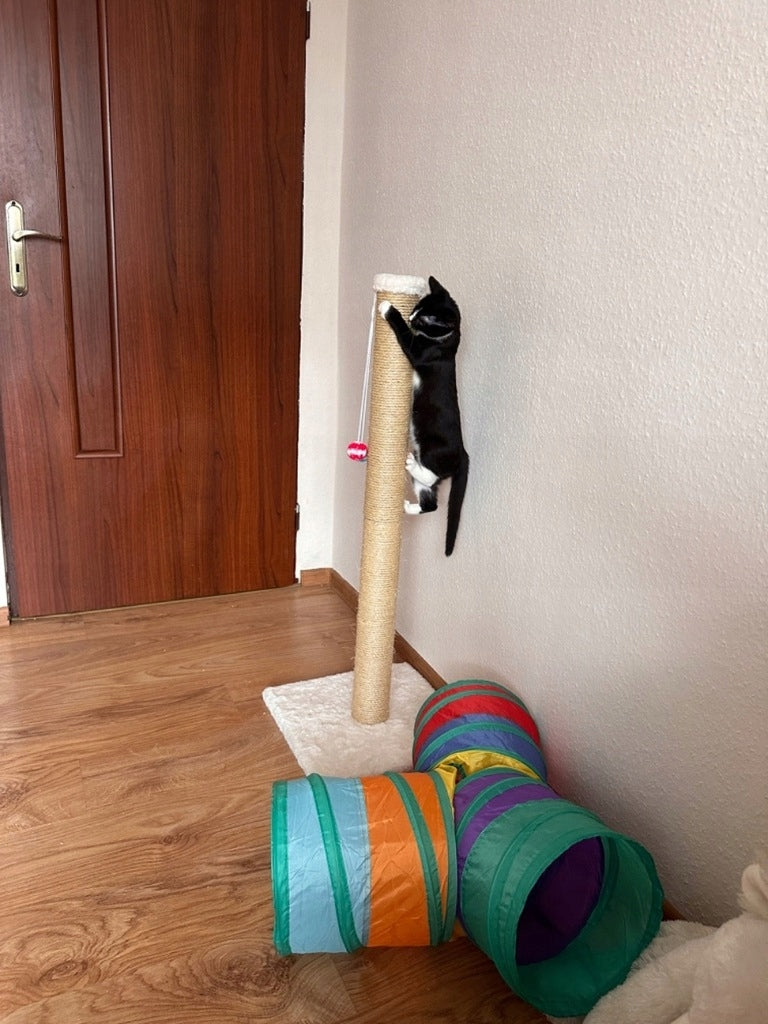 CAT SCRATCHER No. 03 , foot 100 cm , LARGE CAT Kind tall scratching post scratching post