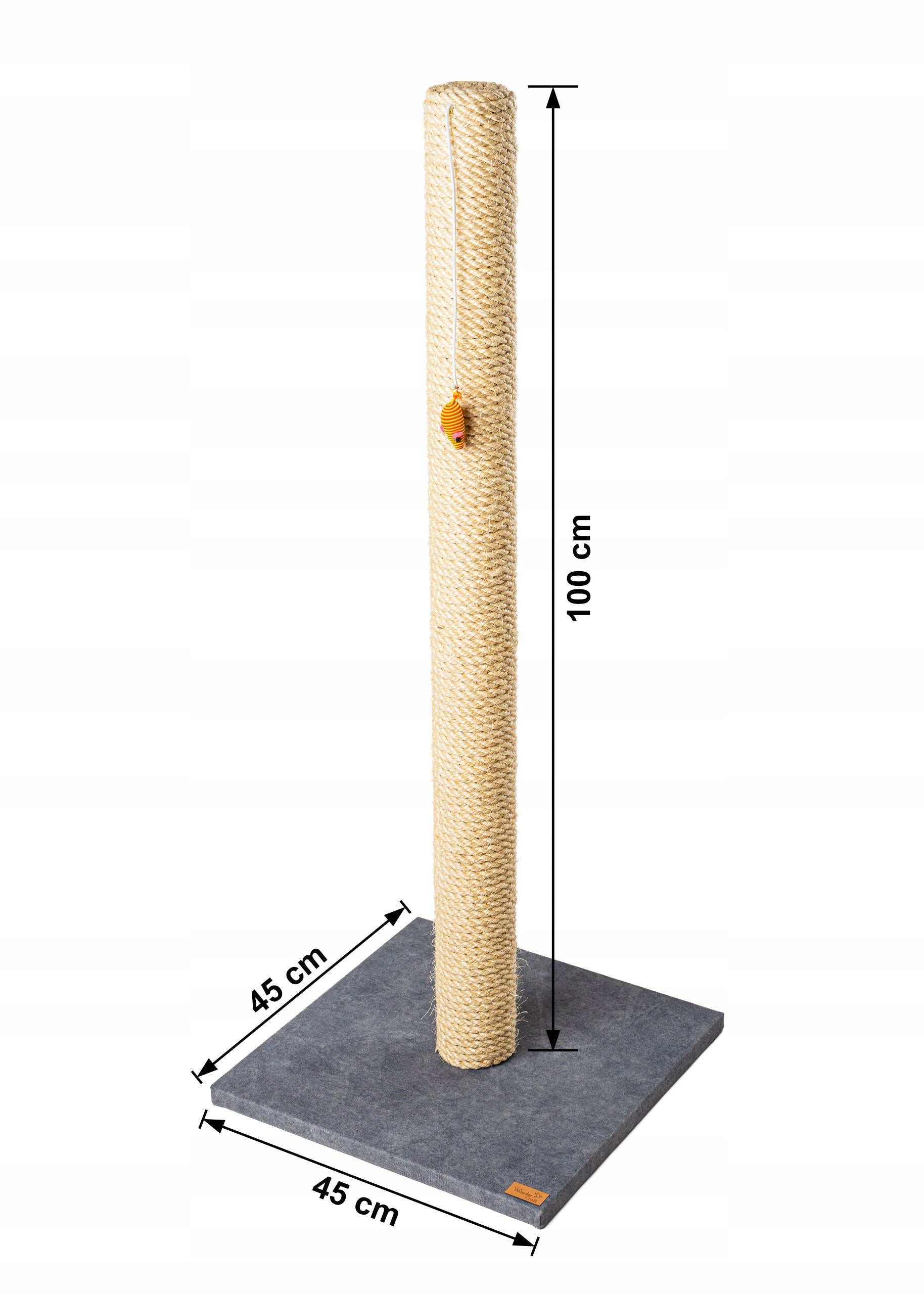 CAT SCRATCHER PREMIUM 102 CM WOODEN POST TOWER XXL LARGE CAT TOY Packaging status original