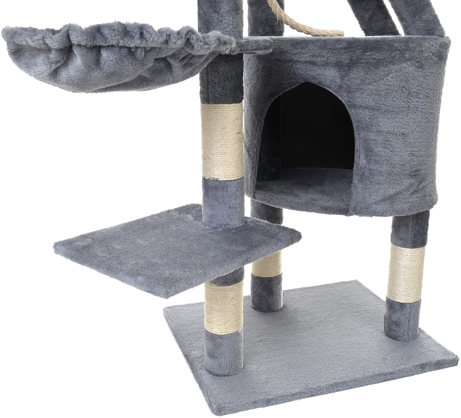 CAT SCRATCHER TOWER COTTAGE LADDER ROPE TOY Kind tall scratching post