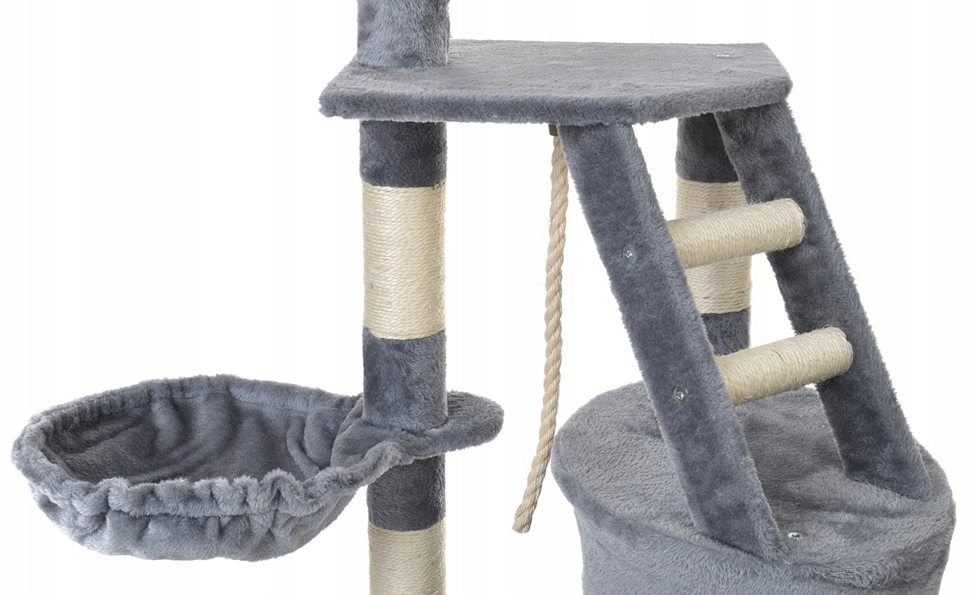 CAT SCRATCHER TOWER COTTAGE LADDER ROPE TOY Trade name DRAPAK 5 POZIOMÓW FUNFIT