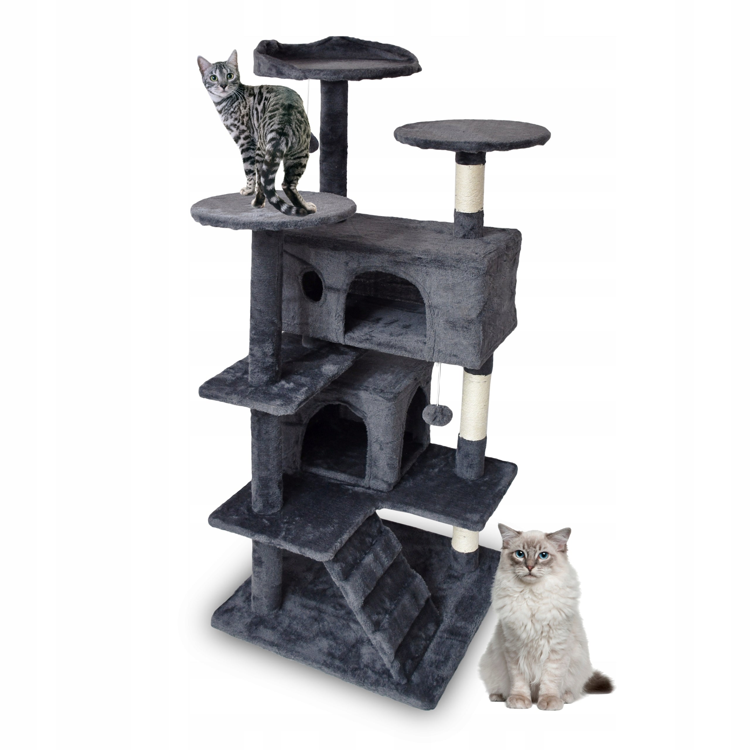 CAT SCRATCHER TREE TOWER BED COTTAGE 7 LEVELS LARGE STABLE
