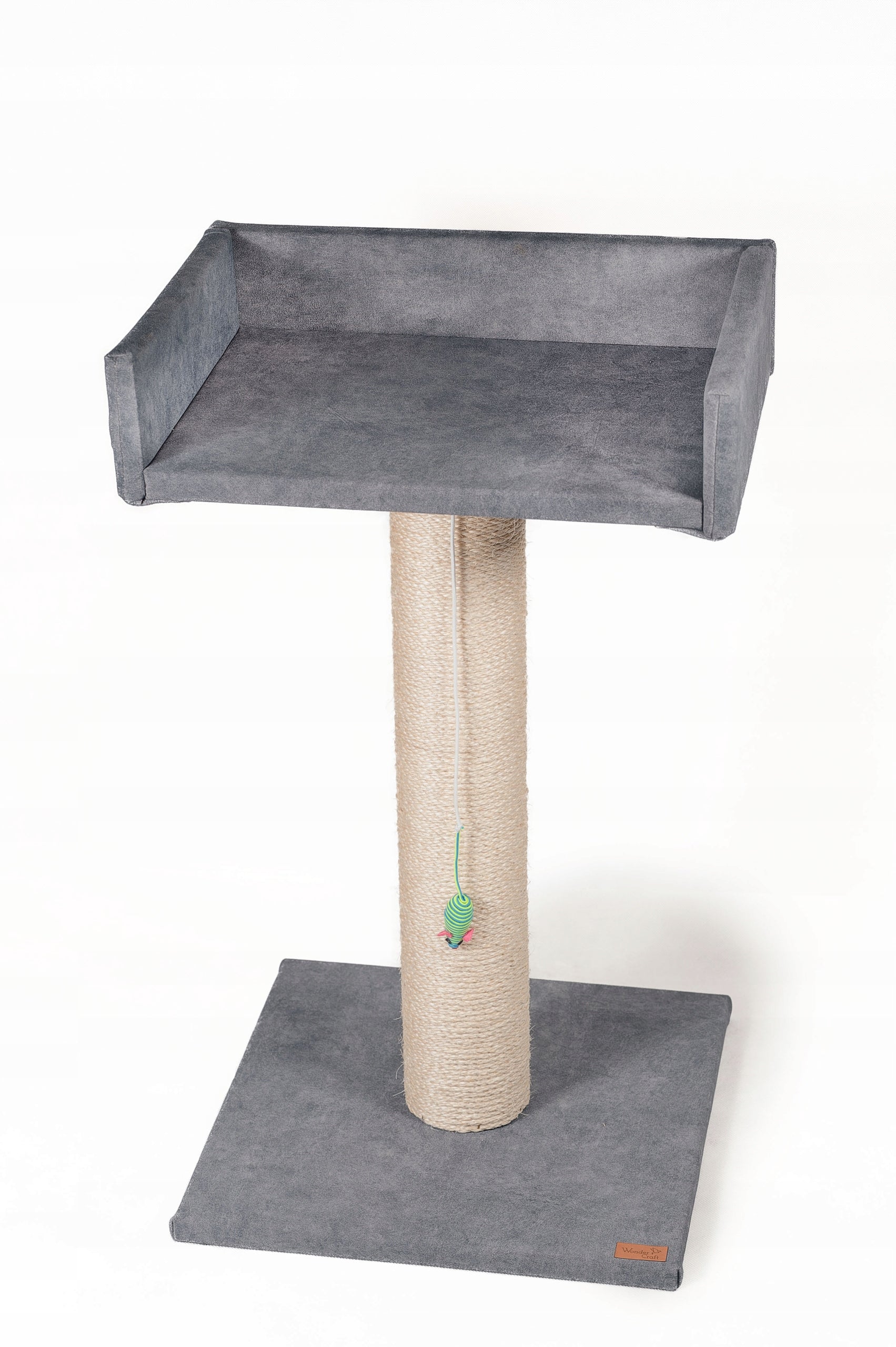 CAT SCRATCHER WOODEN THICK ROPE SISAL BED LARGE SISAL TOY