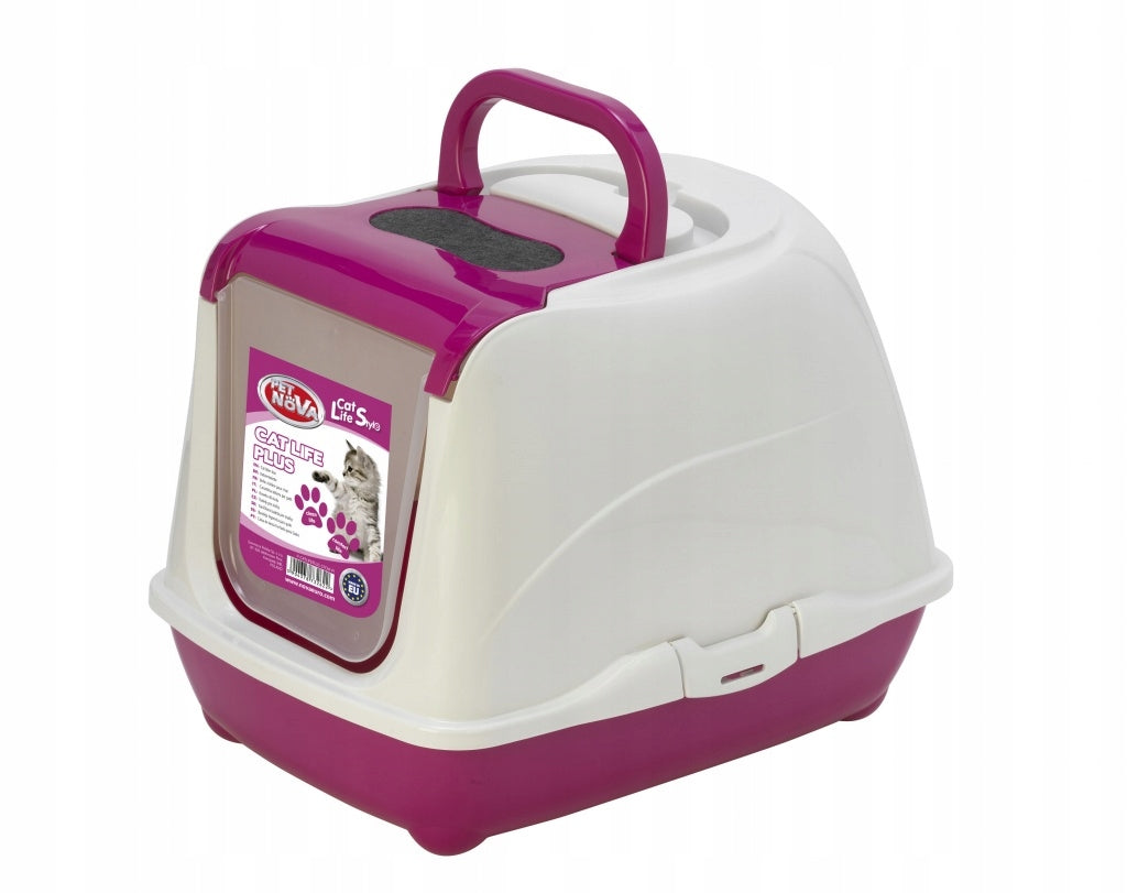 CAT TOILET WITH CARBON FILTER ROSES EURONOVA