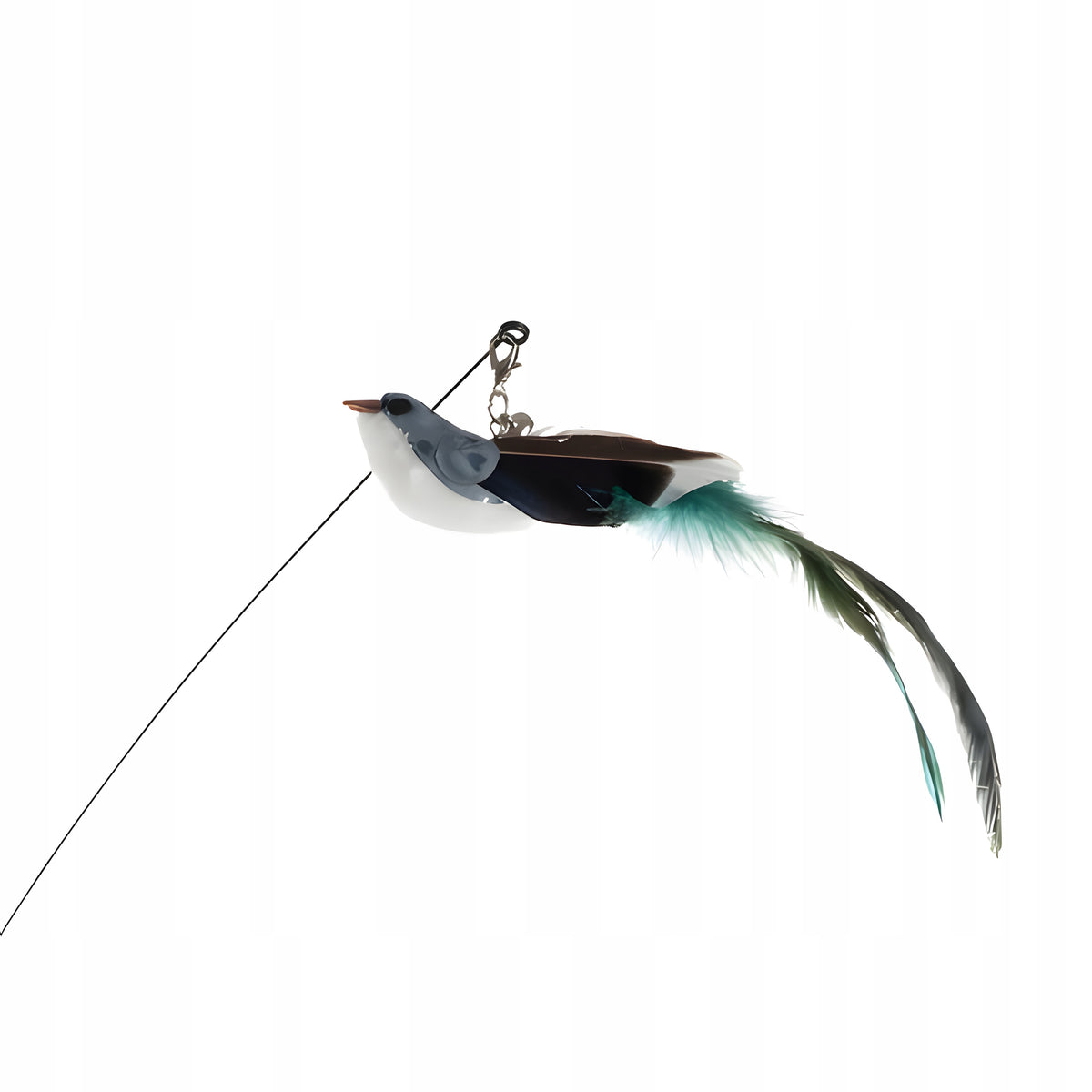 CAT TOY CAT MOVING INTERACTIVE ROD WITH SUCTION CUP + BIRD Manufacturer code zabawka dla kota SR293