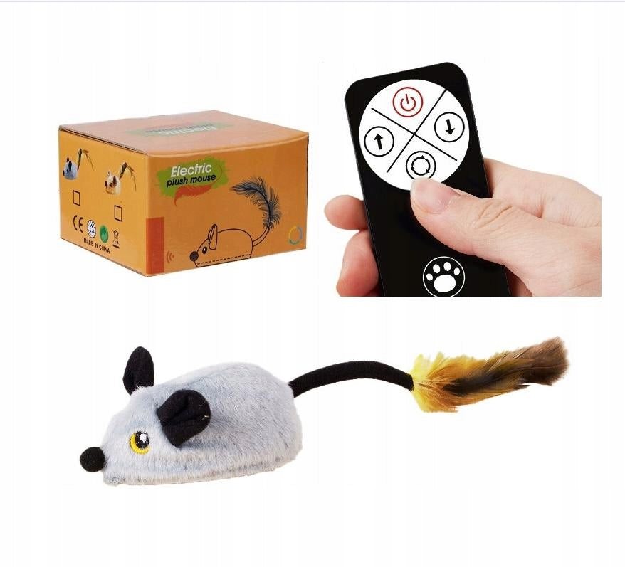 CAT TOY ESCAPING MOUSE INTERACTIVE MOVING TOY SOUND Packaging status original