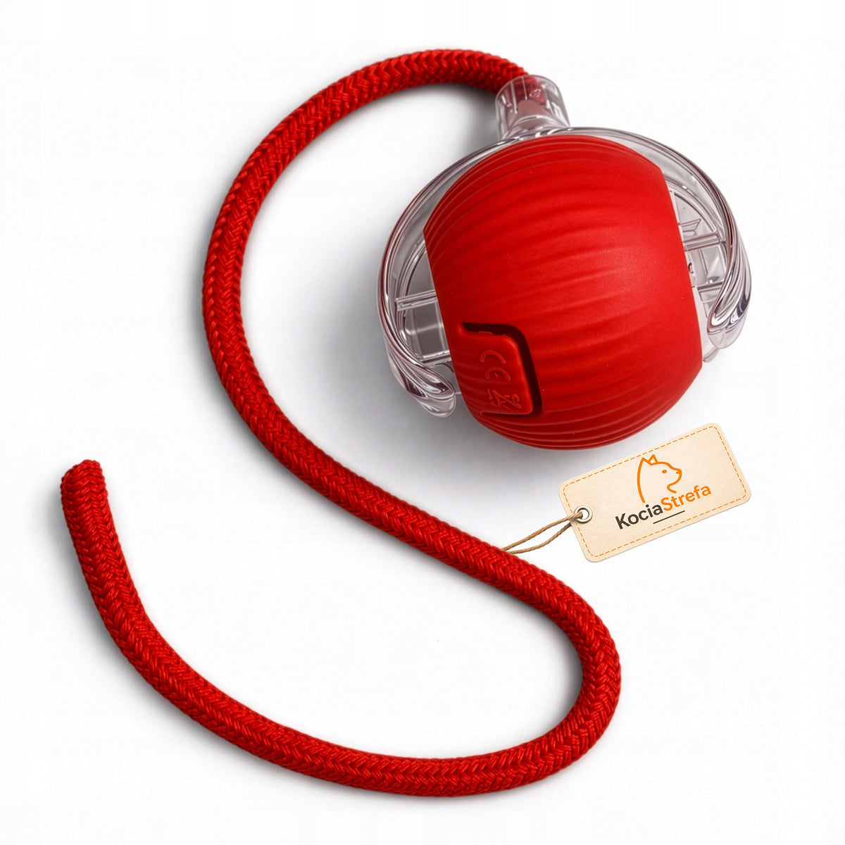 CAT TOY INTERACTIVE ESCAPE BALL FOR INDEPENDENT USB PLAY Packaging status original