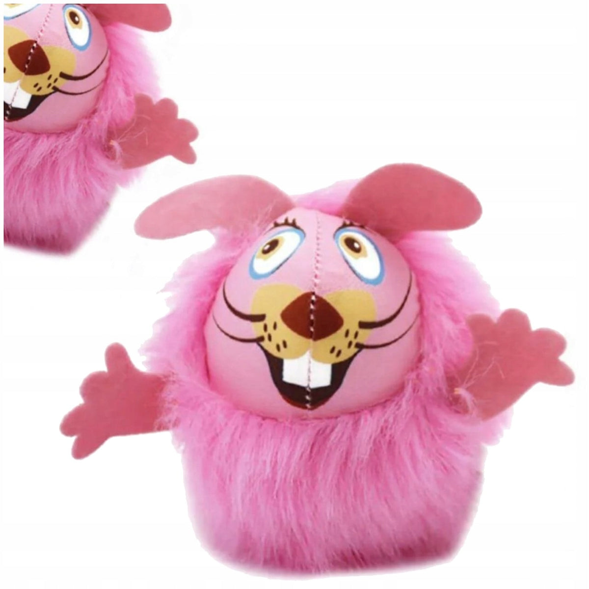 CAT TOY MOUSE WITH BELL FOR LARGE AND SMALL CATS PINKI PINK