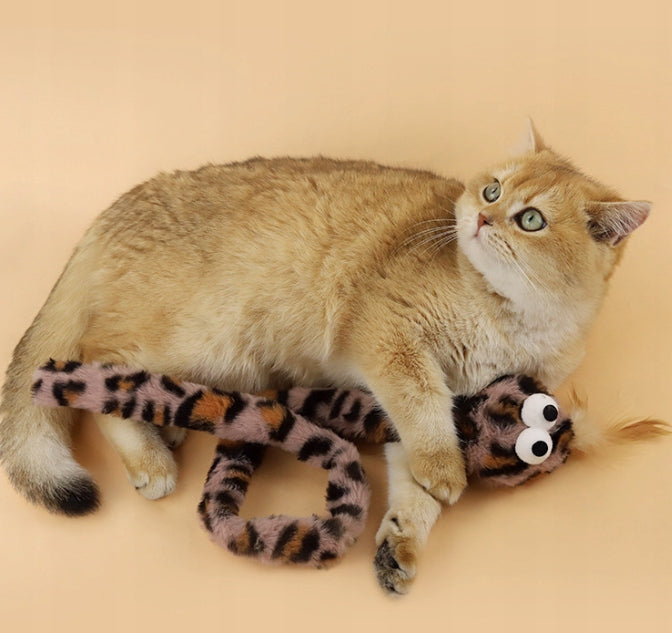 CAT TOY SNAKE WITH CATNIP RUSTLING LONG WITH FEATHERS Manufacturer code WPZP13