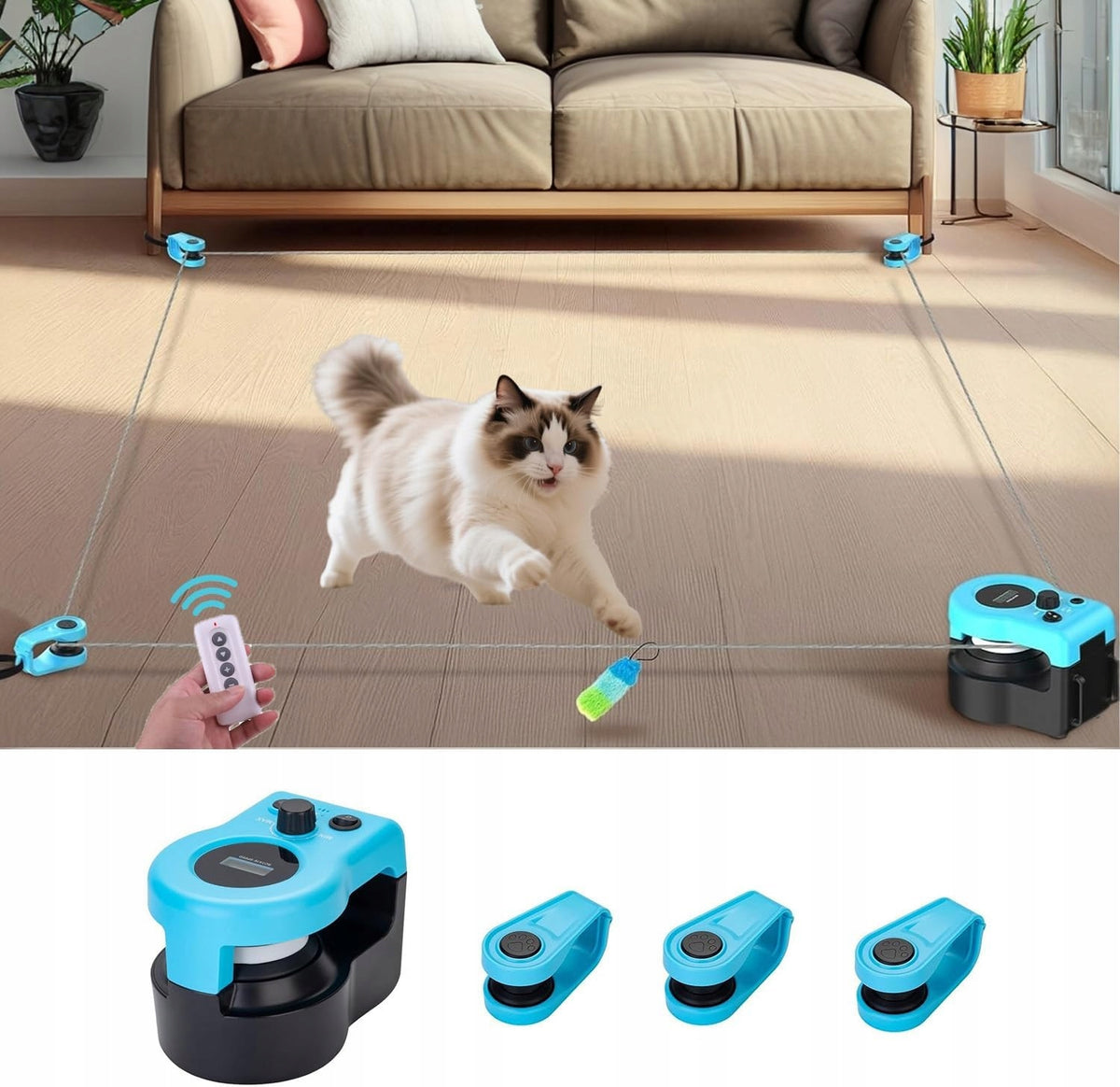 CAT TOYS CURRENT MOUSE CAT TOYS INTERACTIVE Brand no brand