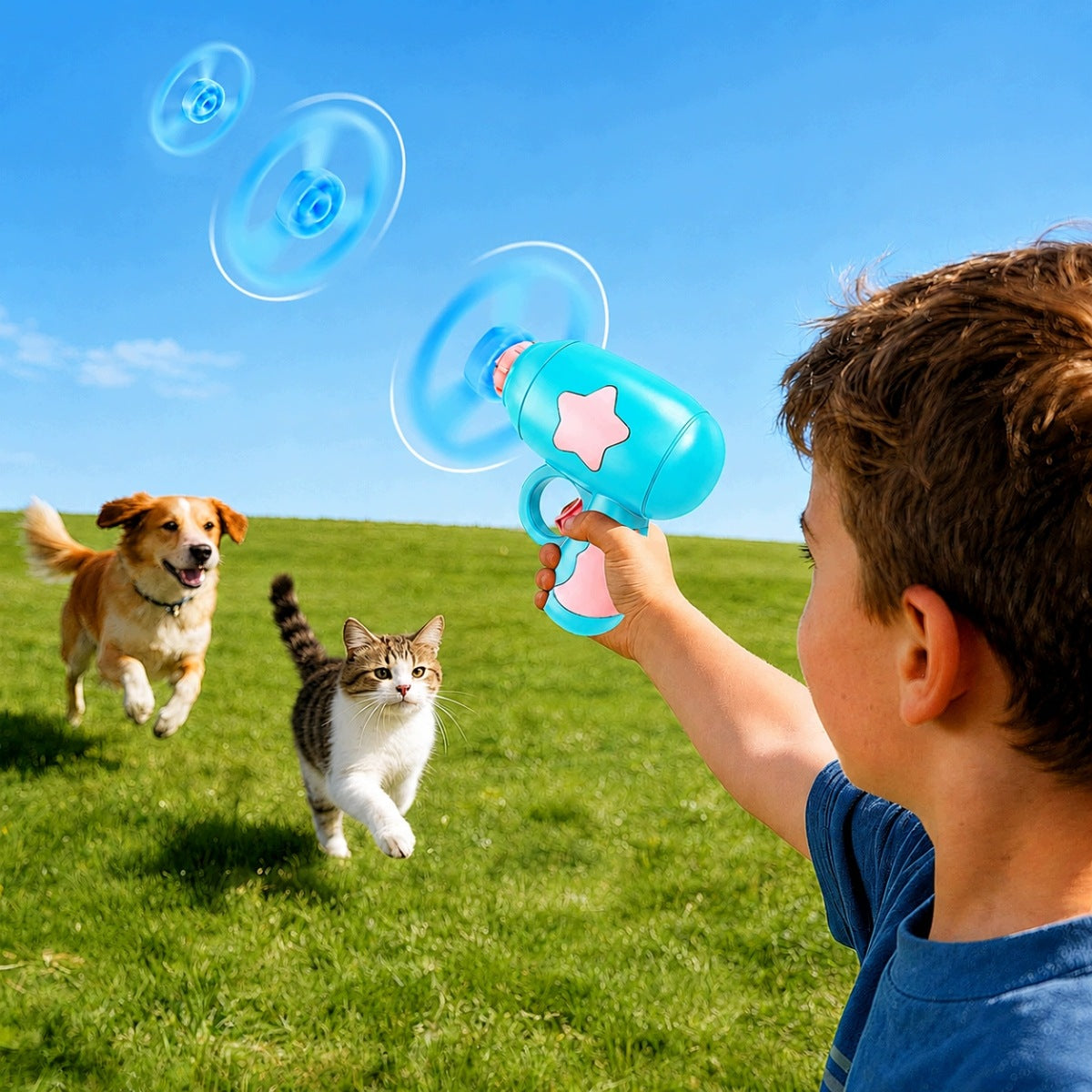 CAT TOYS FLYING DISCS Interactive Cat Toy Brand no brand