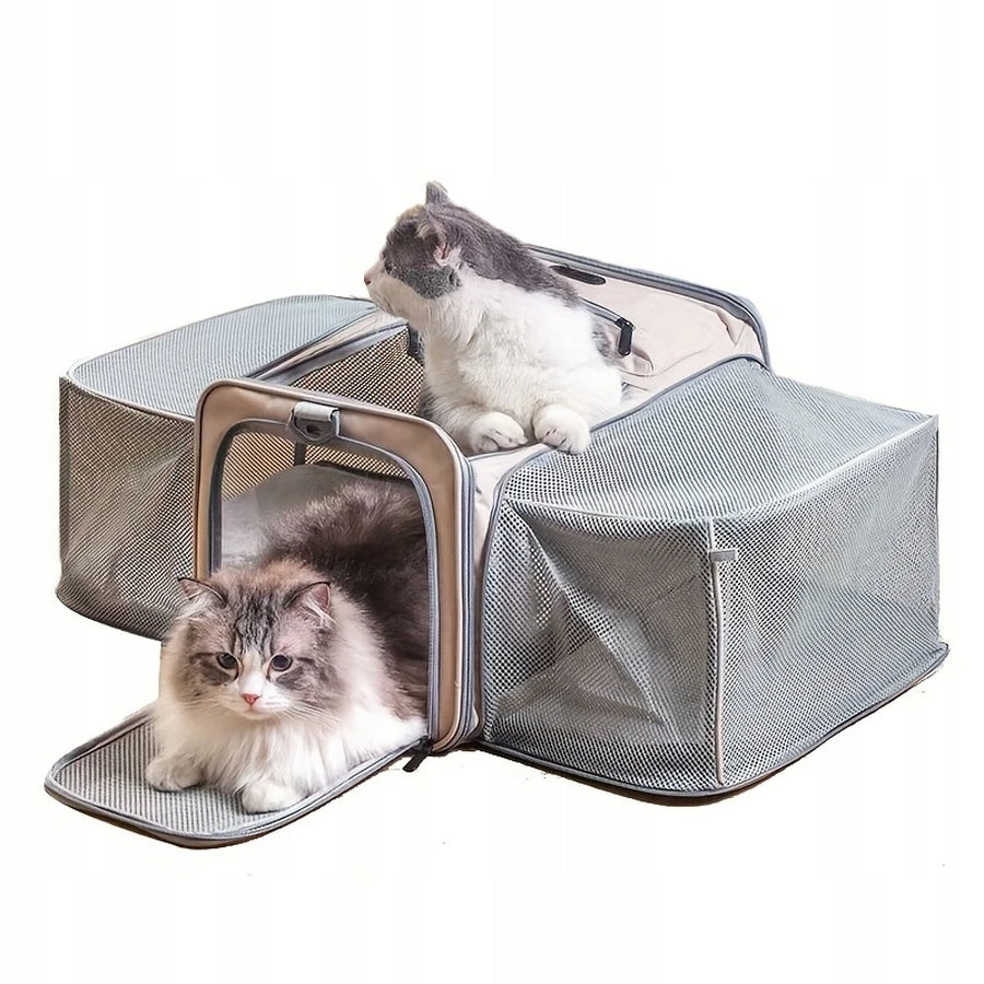 CAT TRANSPORTER DOG CARRY BAG PLAYPEN FOLDING