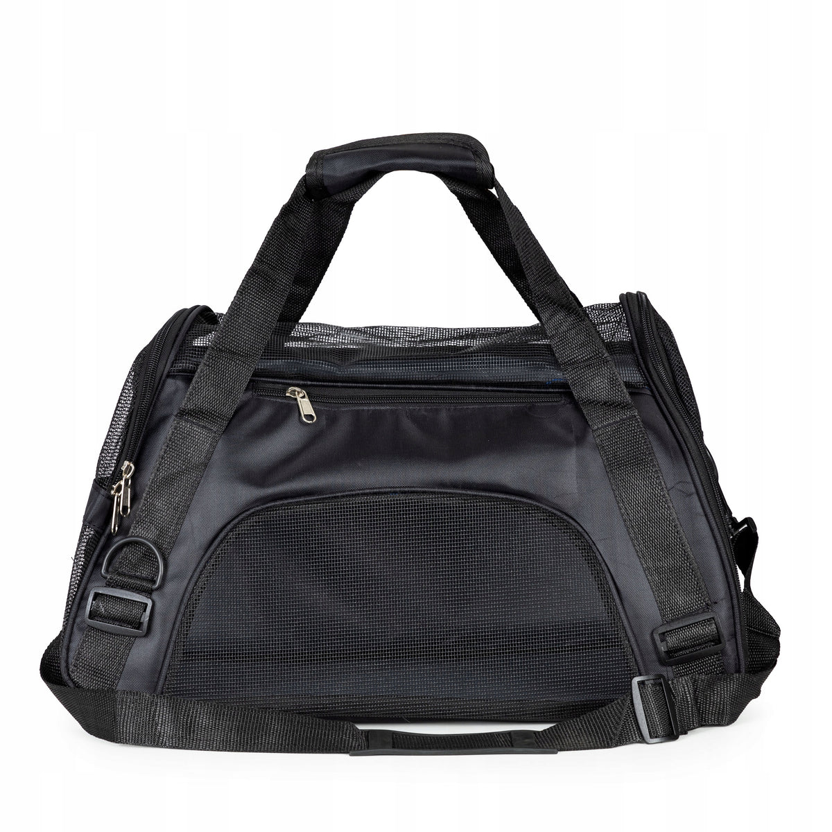 CAT TRANSPORTER DOG TRAVEL BAG VENTILATION BLACK Color black