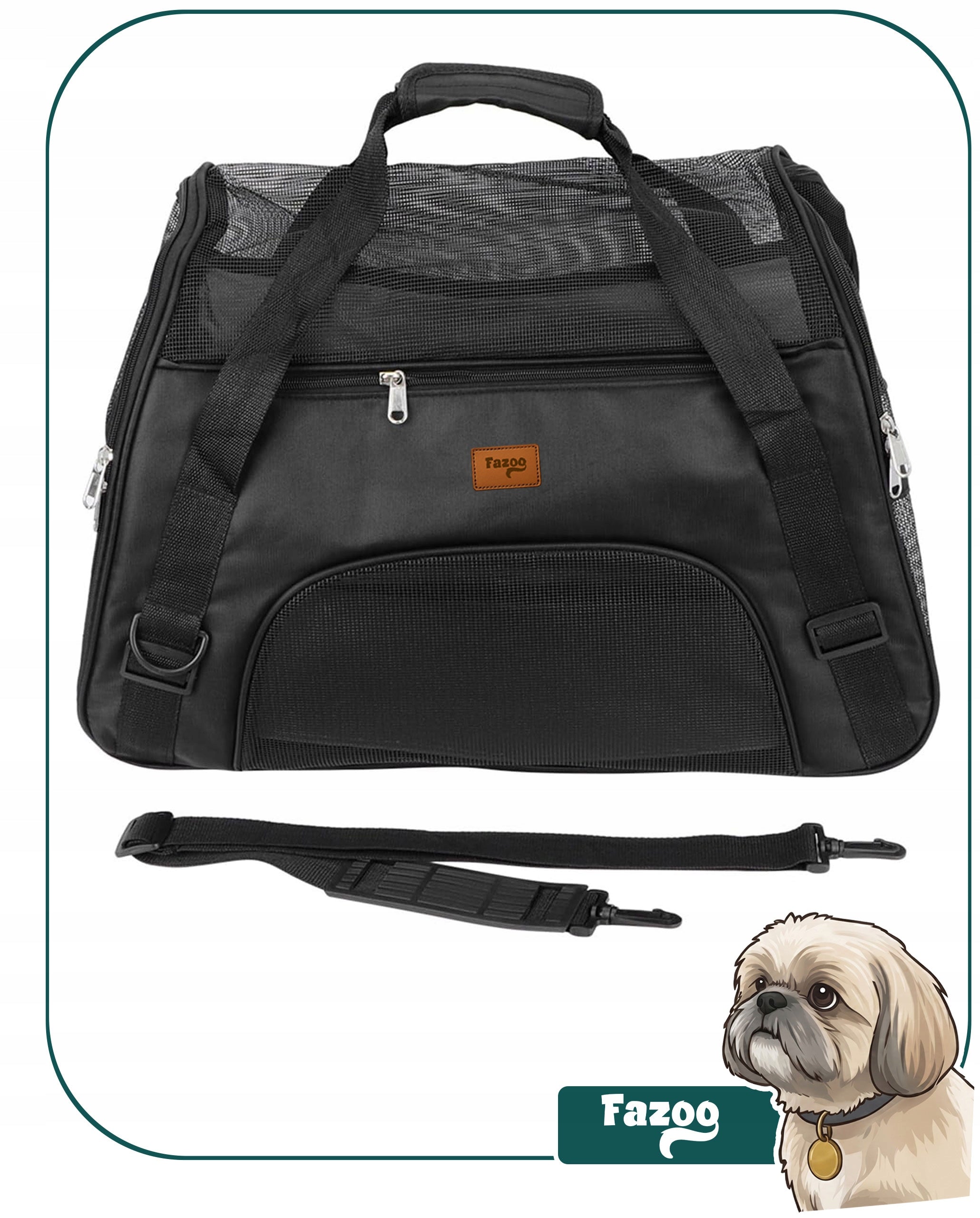 CAT TRANSPORTER DOG Travel Bag for Stroller Transport Bag S Main material nylon
