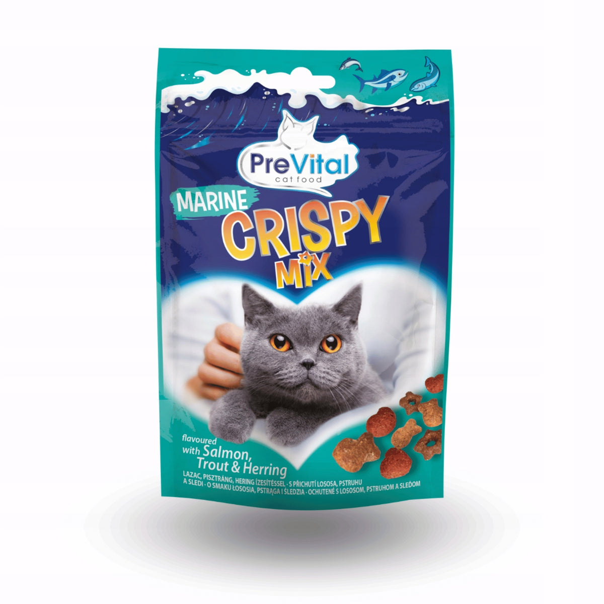 CAT TREAT 60G MIX OF FLAVORS SALMON PREVITAL