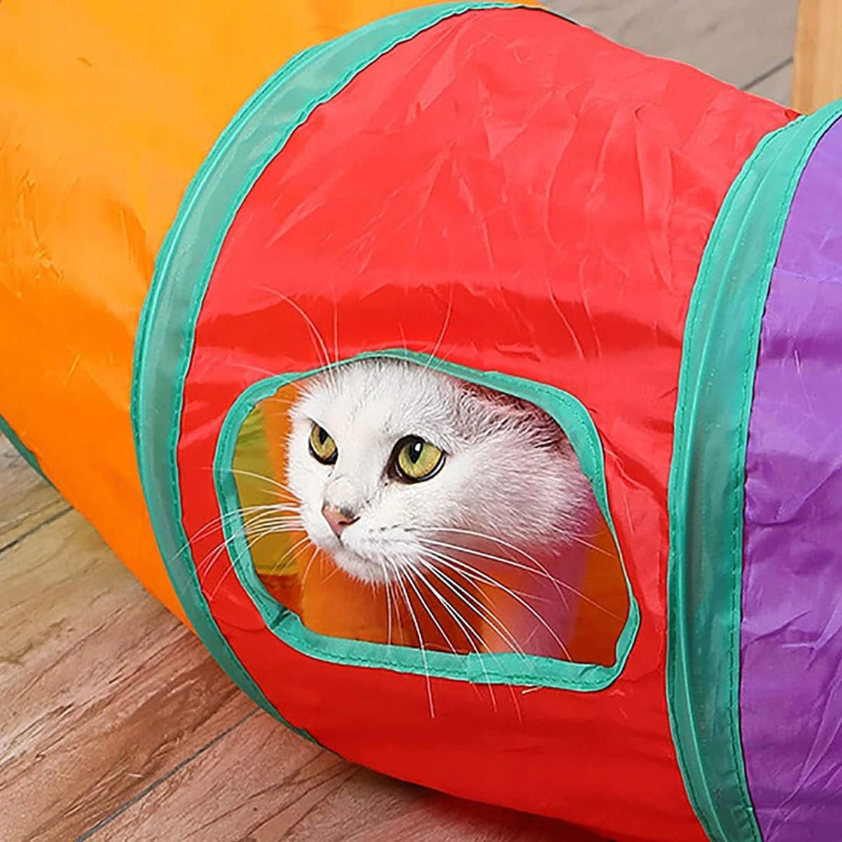 CAT TUNNEL EDUCATIONAL TOY ACTIVE FORM OF ENTERTAINMENT FOR ANIMALS Brand no brand