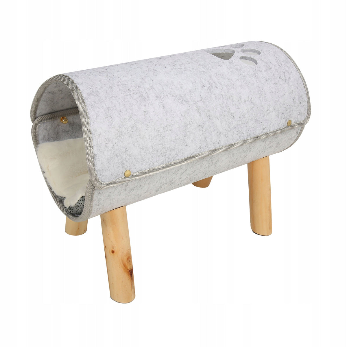 CAT TUNNEL WITH SLEEPING PLACE TO PLAY FELT WISKO Packaging status original