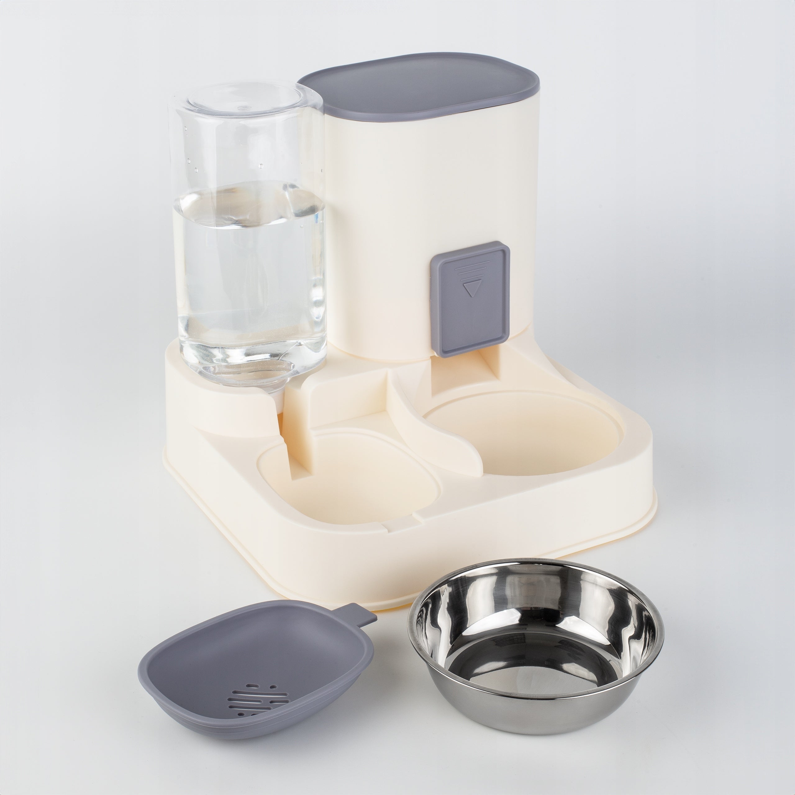 CAT WATER AND DOG FOOD FEEDER AUTOMATIC BOWL DRINKER DISPENSER 2IN1 Brand Be-Active.pl