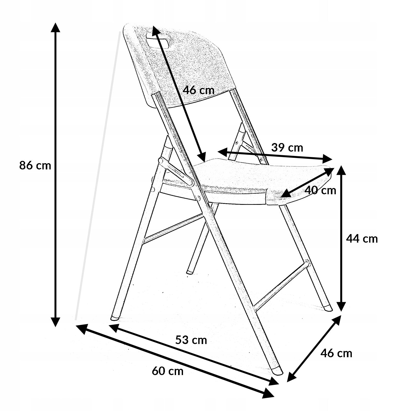 CATERING SET BANQUET GARDEN TABLE 240X76 + 8X PARTY CHAIR WHITE Manufacturer code 79926